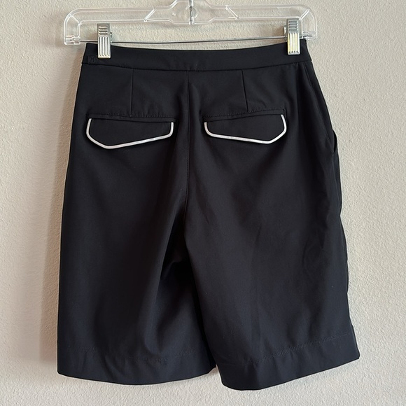 NWT Lululemon Athletica Long Story Short Shorts Black High Rise Women's Size 2 - Picture 7 of 14